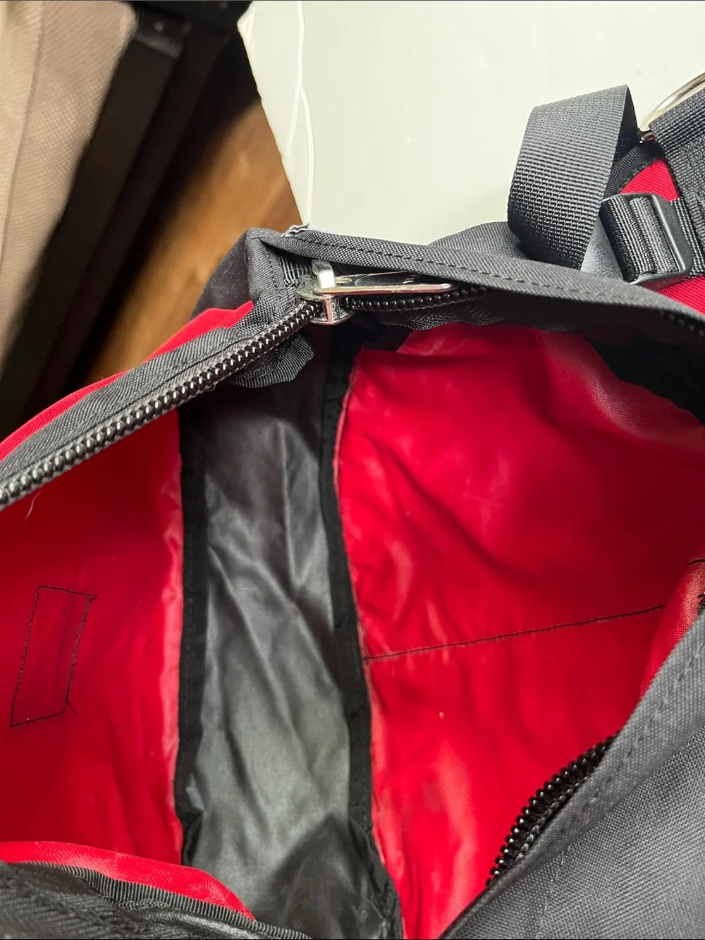 Granite Gear Red and Black Dog Backpack